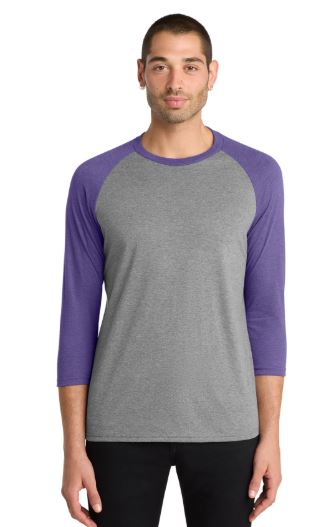 District® Perfect Tri® 3/4-Sleeve Raglan