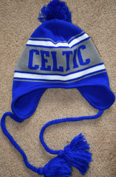 Celtic Soccer - Clearance - Custom Woven Cap with Tassles