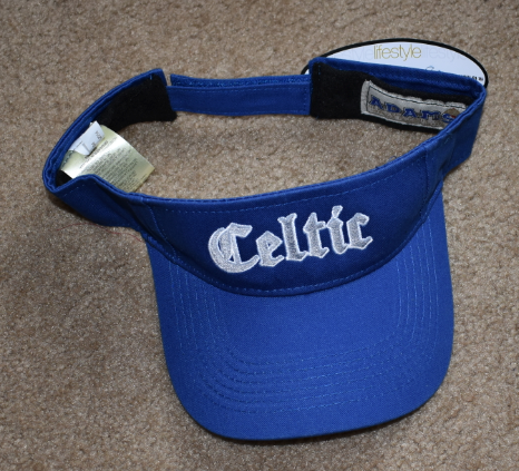 Celtic Soccer - Royal Blue Visor