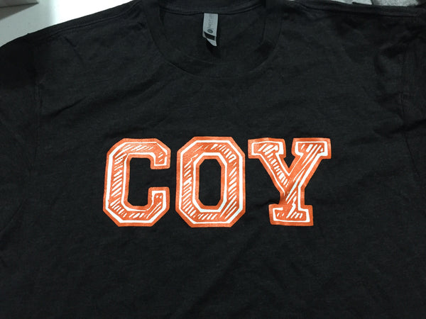 Coy Middle School - Tri-blend Short Sleeve Black - In Stock