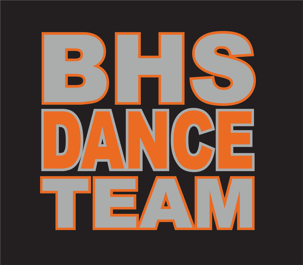 BHS Dance Team - Ink Version - Extra Printed Inventory