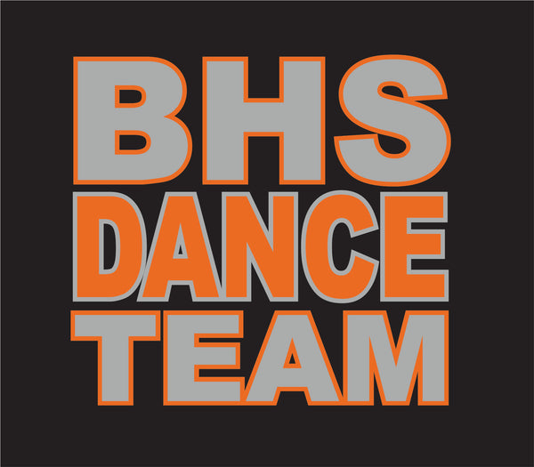 BHS Dance Team - Glitter Design - Everything is Glitter