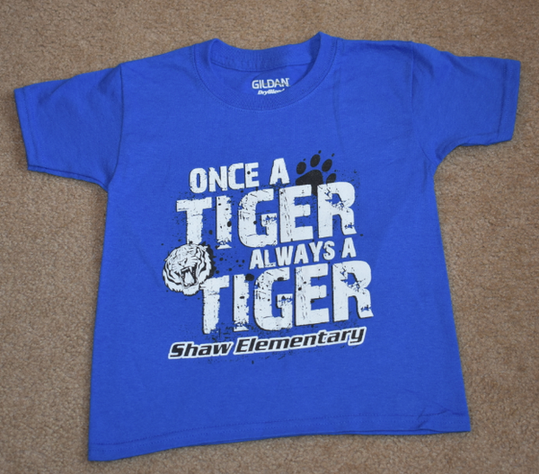 Shaw Elementary - Clearance - Tiger - Short Sleeve T-shirt