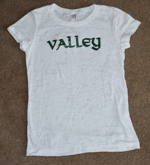 Valley Elementary - Clearance - Girls Burnout Shirt